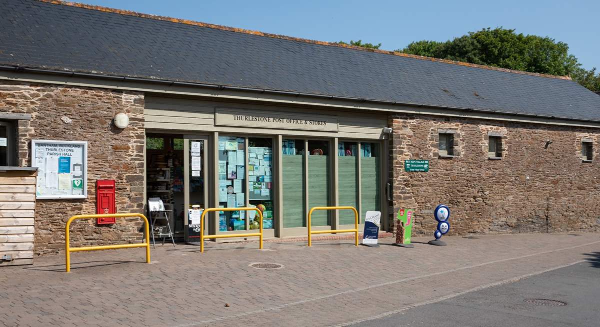 The local Post Office and village store is right on your doorstep.