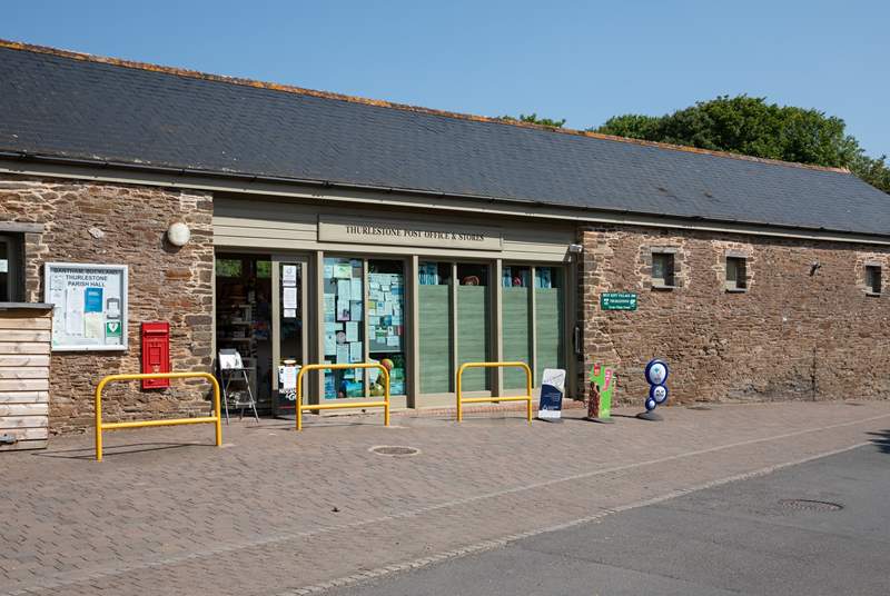 The local Post Office and village store is right on your doorstep.