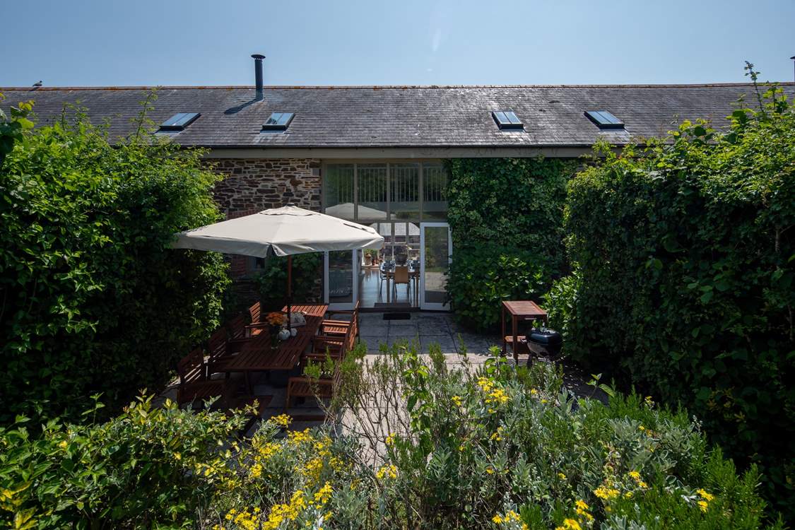 What a fabulously secluded and private garden.