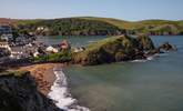 The beautiful coastline at Hope Cove. - Thumbnail Image