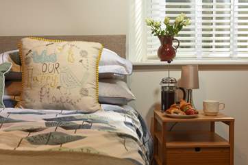 Breakfast in bed? You are on holiday after all.