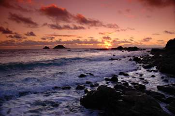 Pack a picnic and head to the coast to watch the sun set.