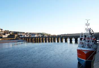 The passenger ferry from Bideford Quay will take you to Lundy Island.