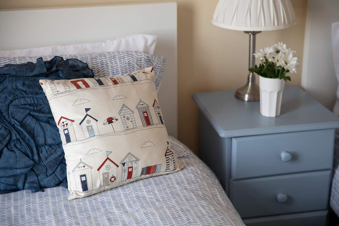 Tasteful and fitting touches throughout.