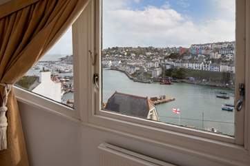 What an amazing view from the main bedroom.
