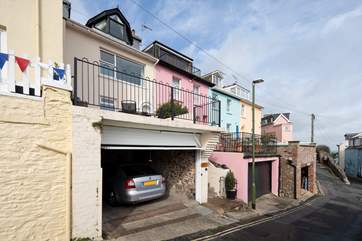 Parking is no problem at all with this fabulous garage.
