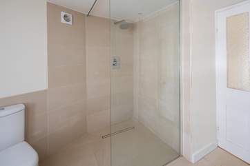 The family bathroom is home to this fabulous luxury shower.