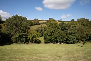 Glorious uninterrupted countryside views.