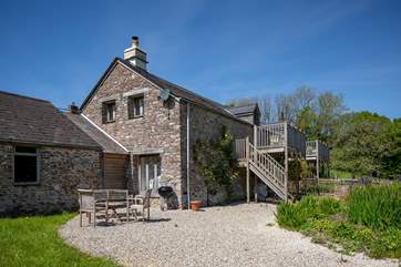 Fern Barn has a glorious enclosed garden which opens up into the most glorious grounds.