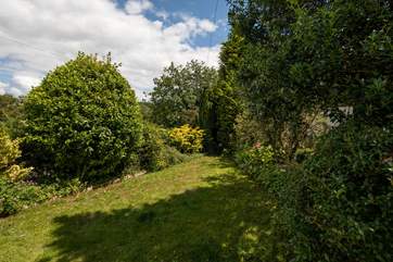 Fully enclosed garden.