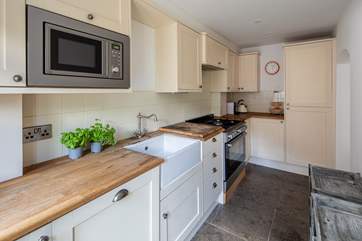 Plenty of space in the kitchen to whip up a feast.