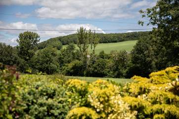 Glorious countryside views to be enjoyed from the property.