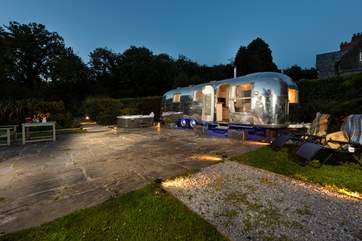 This large patio/garden area is all yours to enjoy.