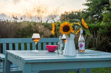 Dine inside or out, the choice is yours.