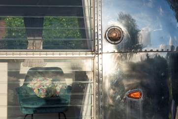What cooler place to stay than an Airstream?