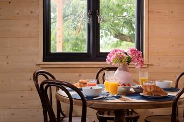 Enjoy a yummy breakfast before heading out exploring.
