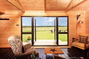 Just look at that gorgeous rural, tranquil outlook.