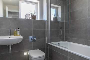 The family bathroom, perfect place to start and end the day.