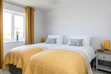 Pretty bedroom number 2 can be made up to be either a super-king or twins, you choose.