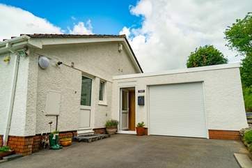 Your designated parking area and own private entrance to a perfect hideaway. If you decided to bring bikes the garage offers a secured lock up option.