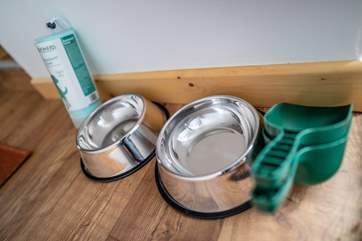 Dogs are more than welcome and treated on arrival please remember your bed though.