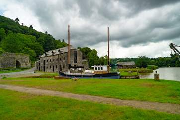 Cotehele is a wonderful National Trust treasure and can be walked to but is only four minutes away by car.