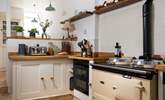 There is an electric oven and hob and an oil-fired Aga, which is on in the winter months.  - Thumbnail Image