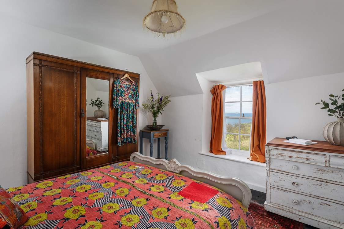 Bedroom 3 has the view with the wow-factor, lie in bed and watch the sunrise.