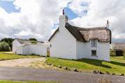 The coast path is a stone's throw from your front door along the lane (seen in this image), there is also a lane behind the cottage leading to a small one acre caravan park which is tucked away.