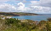 The amazing view from the lane looking over Coverack bay.  - Thumbnail Image