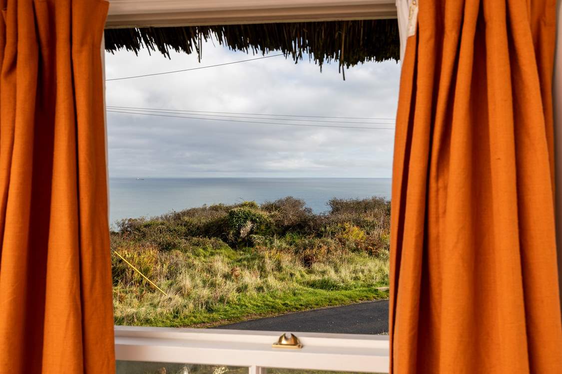 What a view from the window in  this bedroom! (Bedroom 3).