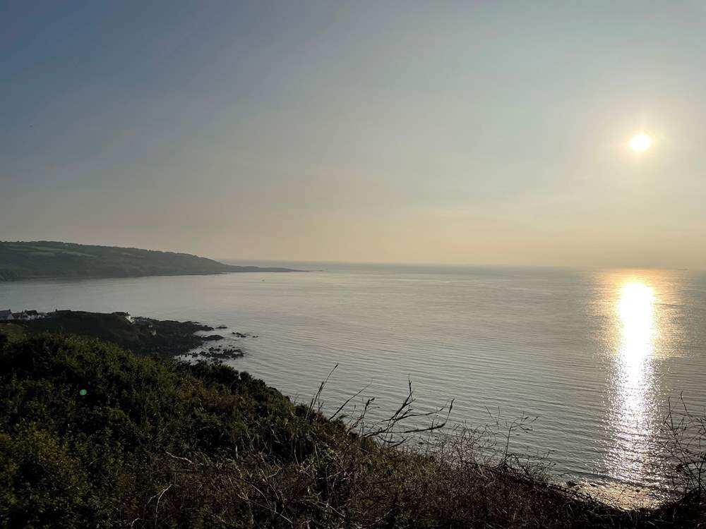 Watch the sunrise with a steaming cup of coffee from your safe haven.