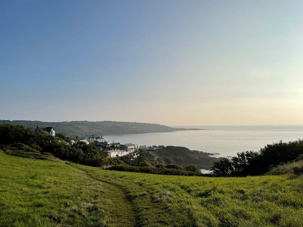 Coverack is a short stroll along the footpath from Chynhalls Farm House, and what a walk it is.