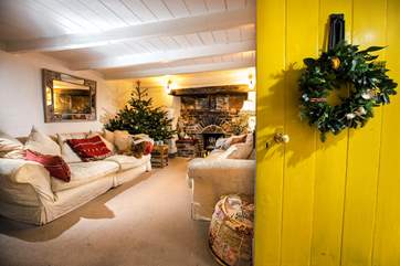 Open the door into your magical Christmas cottage.