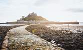 St Michael's Mount is one of Cornwall's most iconic sights and only a short drive away from Chynhalls Farm House. - Thumbnail Image