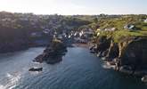 The picturesque Cadgwith cove is just around the corner and definitely worth an explore on holiday at Chynhalls Farm House. - Thumbnail Image