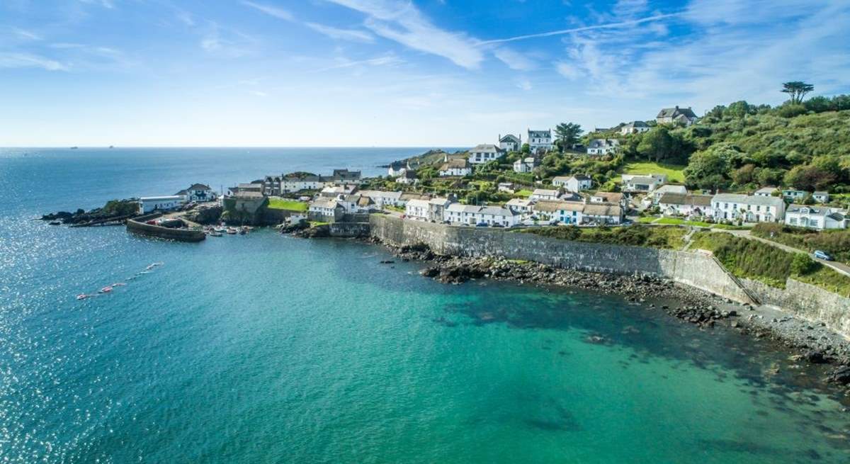 Visit the pretty harbour in Coverack. 