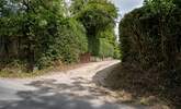 The driveway entrance to The Old Mill (signed Metford Mill). - Thumbnail Image