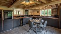 The kitchen/diner is simply gorgeous and a great space for socialising.