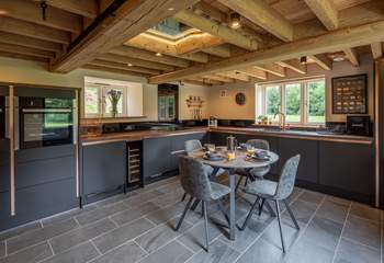 The kitchen/diner is simply gorgeous and a great space for socialising.