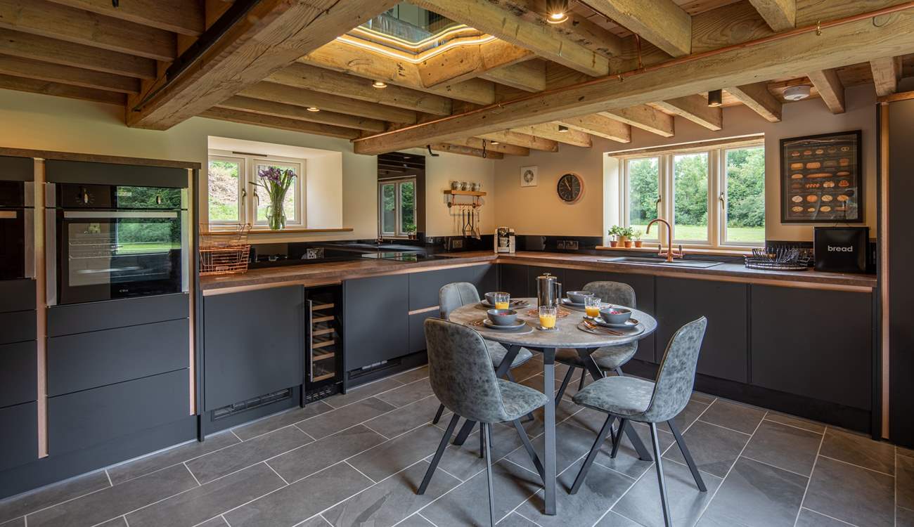 The kitchen/diner is simply gorgeous and a great space for socialising.