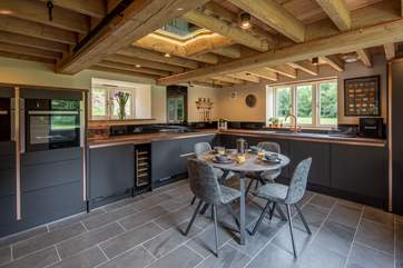 The kitchen/diner is simply gorgeous and a great space for socialising.