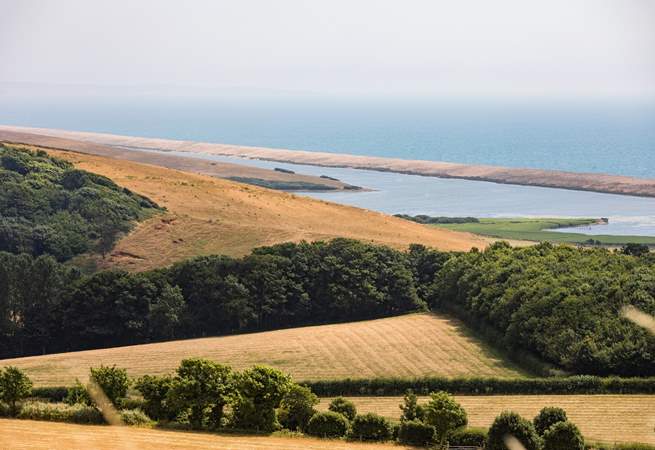 The stunning Jurassic Coast is just a short drive away.