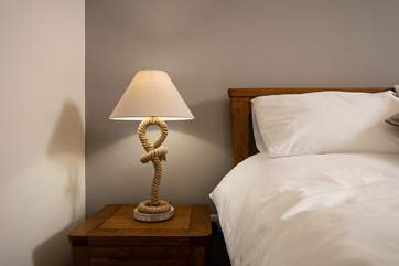 The cottage is full of beautiful furnishings.