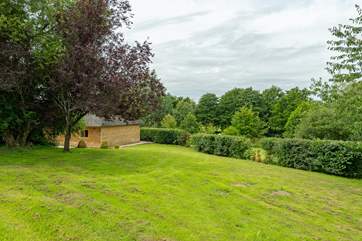 What a spot for a picnic! The garden is very private but not fully enclosed so please take care with children.