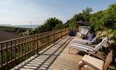 Sunbathing with a tree-top view out to sea. Simply fabulous. - Thumbnail Image