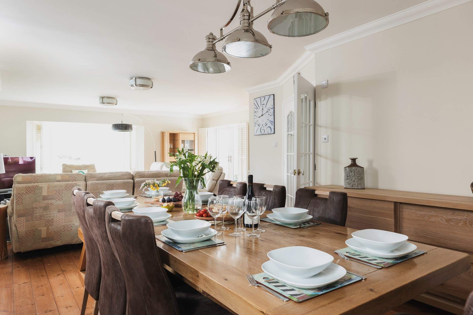 A great spot to dine together whilst planning tomorrow's adventures.