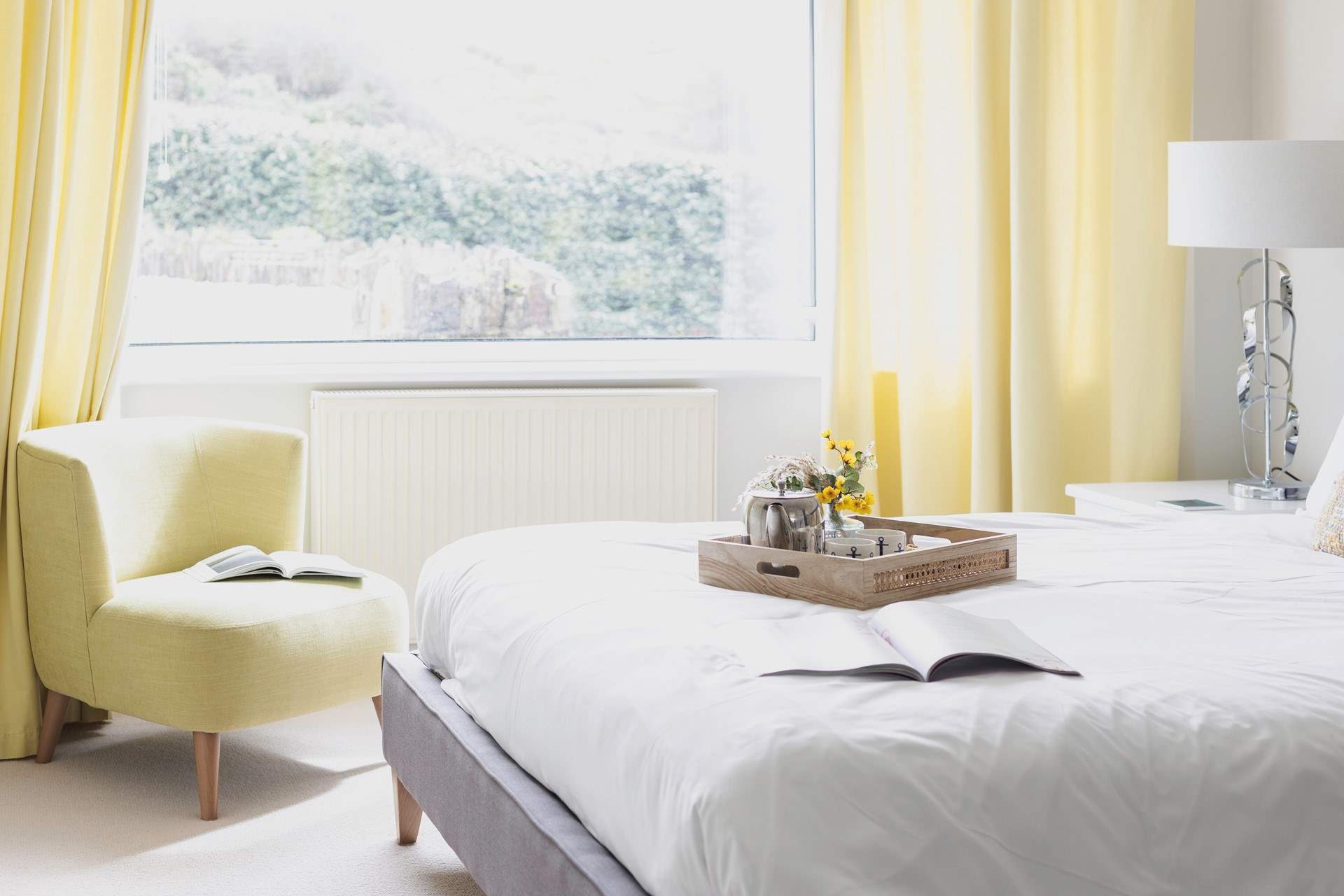 Oh so pretty, bedroom 1.