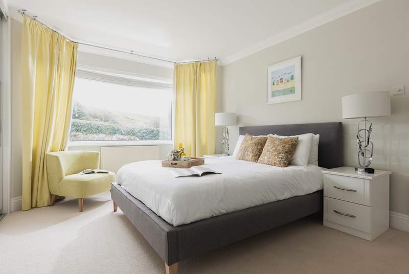 Gorgeous bedroom 1 is situated on the ground floor and is home to a king-size double bed.