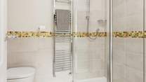 The en suite shower room to bedroom 1.